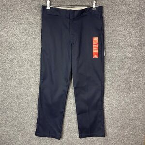 NEW Dickies 874 Flex Work Pant Mens 34x30 Dark Navy Blue Original Fit